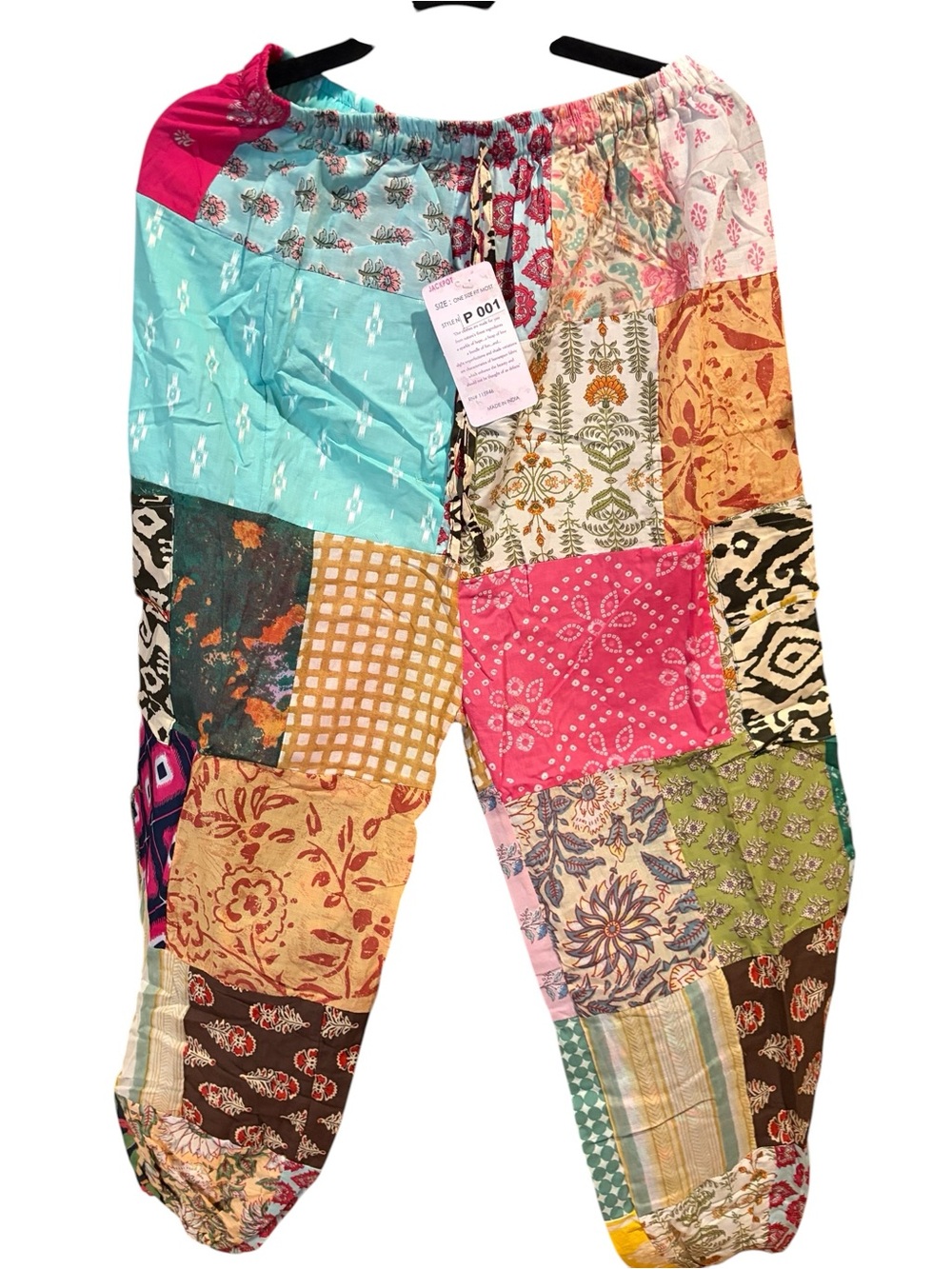 Special request patchwork joggers - Picture 6 of 9